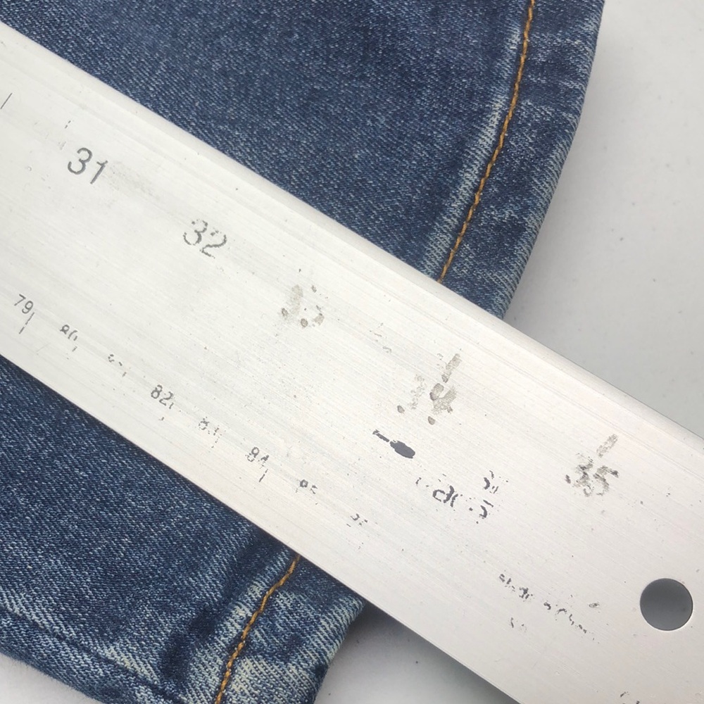 Classic Blue Skinny Jeans with Natural Fading - Picture 5 of 10
